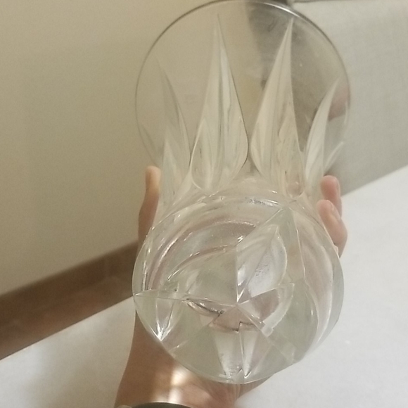 Tall Glass Flower Vase - Picture 3 of 3